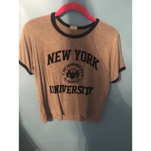 Crop tee shirt from Brandy Melville